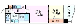 セレニテ堺筋本町プリエの物件間取画像